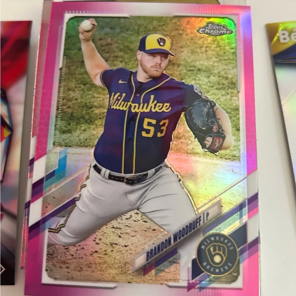 31 Topps Chrome Baseball Card Lot - Rookie & Star Collection